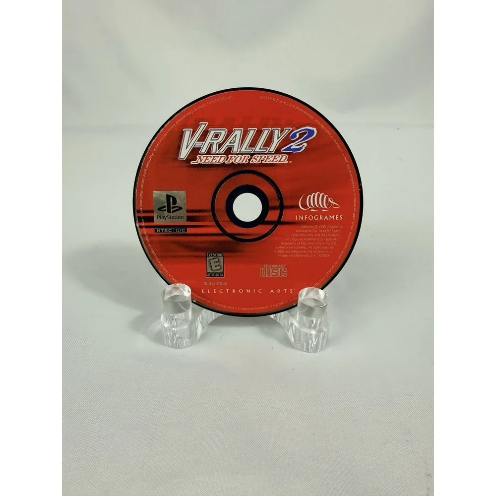 V-Rally 2 Need for Speed Sony PlayStation PS1 Disc Only SLUS-01003